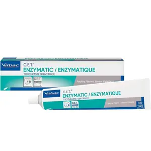 Toothpaste| Eliminates Bad Breath by Removing Plaque & Tartar Buildup | Best Pet Dental Care Toothpaste | Poultry Flavor, 2.5 oz tube