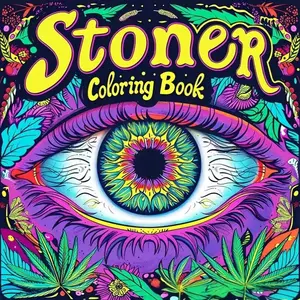 Psychedelic Adult Coloring Book, Surreal and Colorful Themes, Stress Relief, Subculture and Psychedelic Art Style, Perfect for Adults