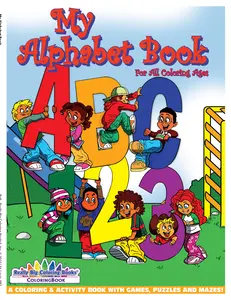 ABC-123 My Alphabet Coloring Book 8.5 x 11