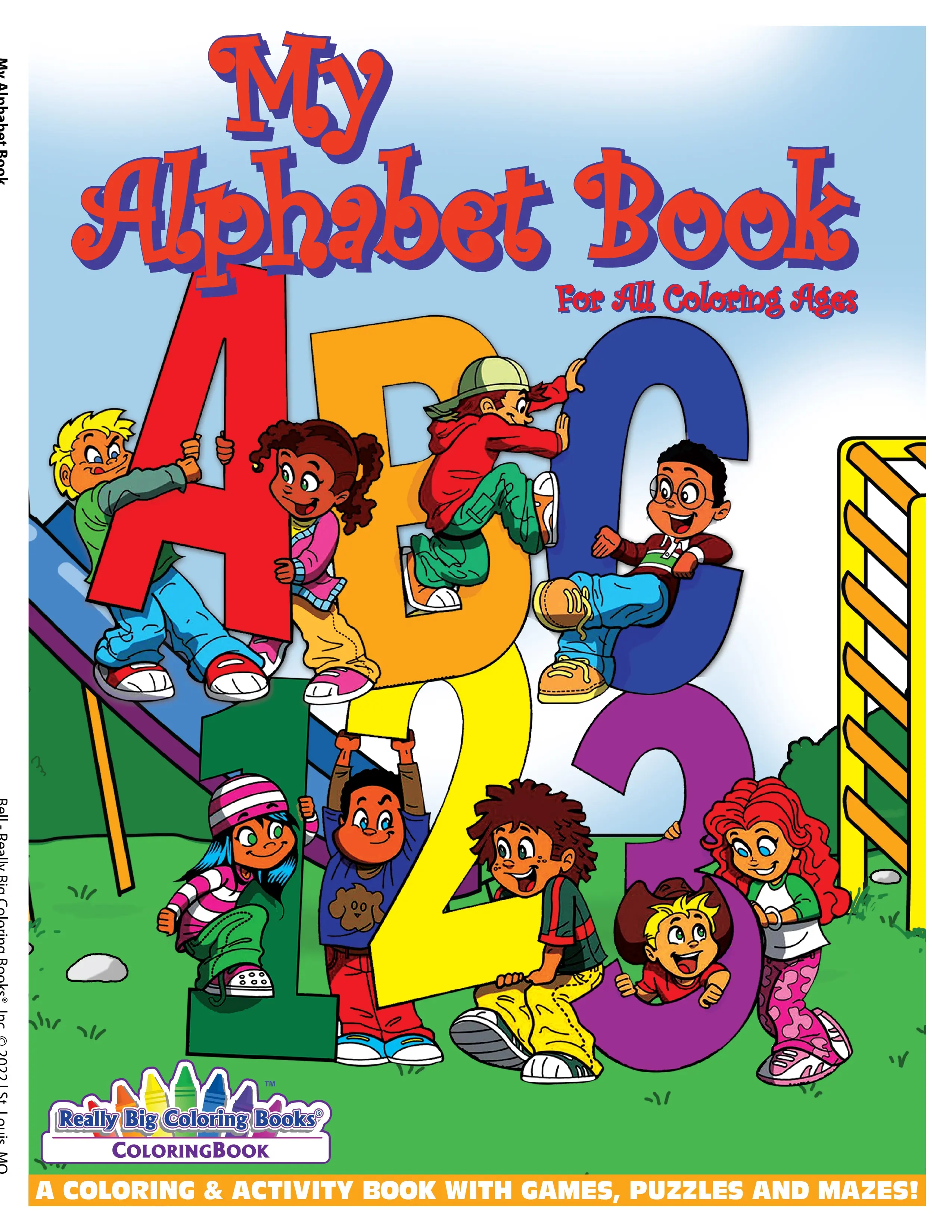 ABC-123 My Alphabet Coloring Book 8.5 x 11