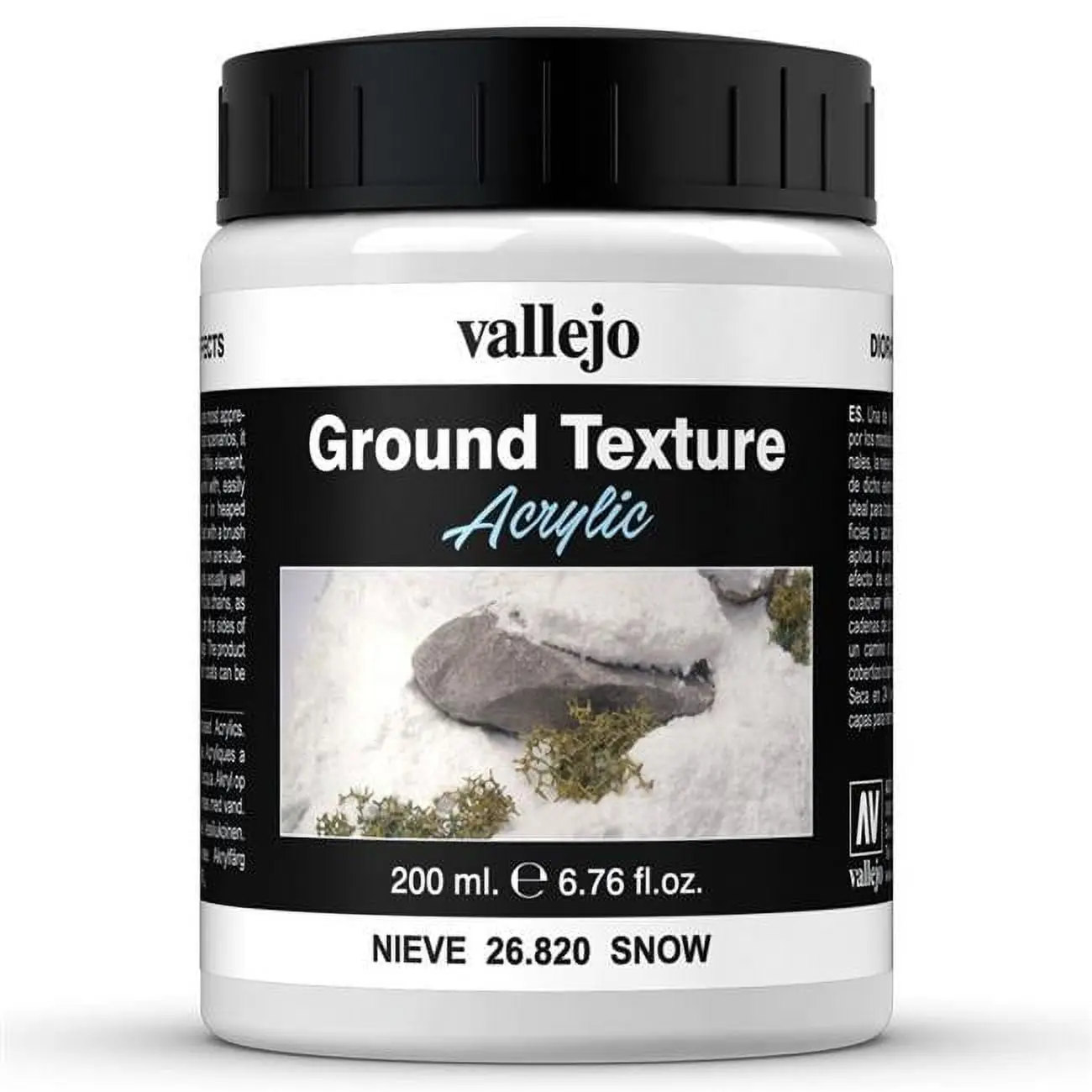 212 MAIN Acrylicos Vallejo 200ml Acrylic Paints - Diorama Effects Ground Texture, Glitter Effect, Realistic Look for Modeling, Terrain, Office & School Crafts Supplies, Art Supplies