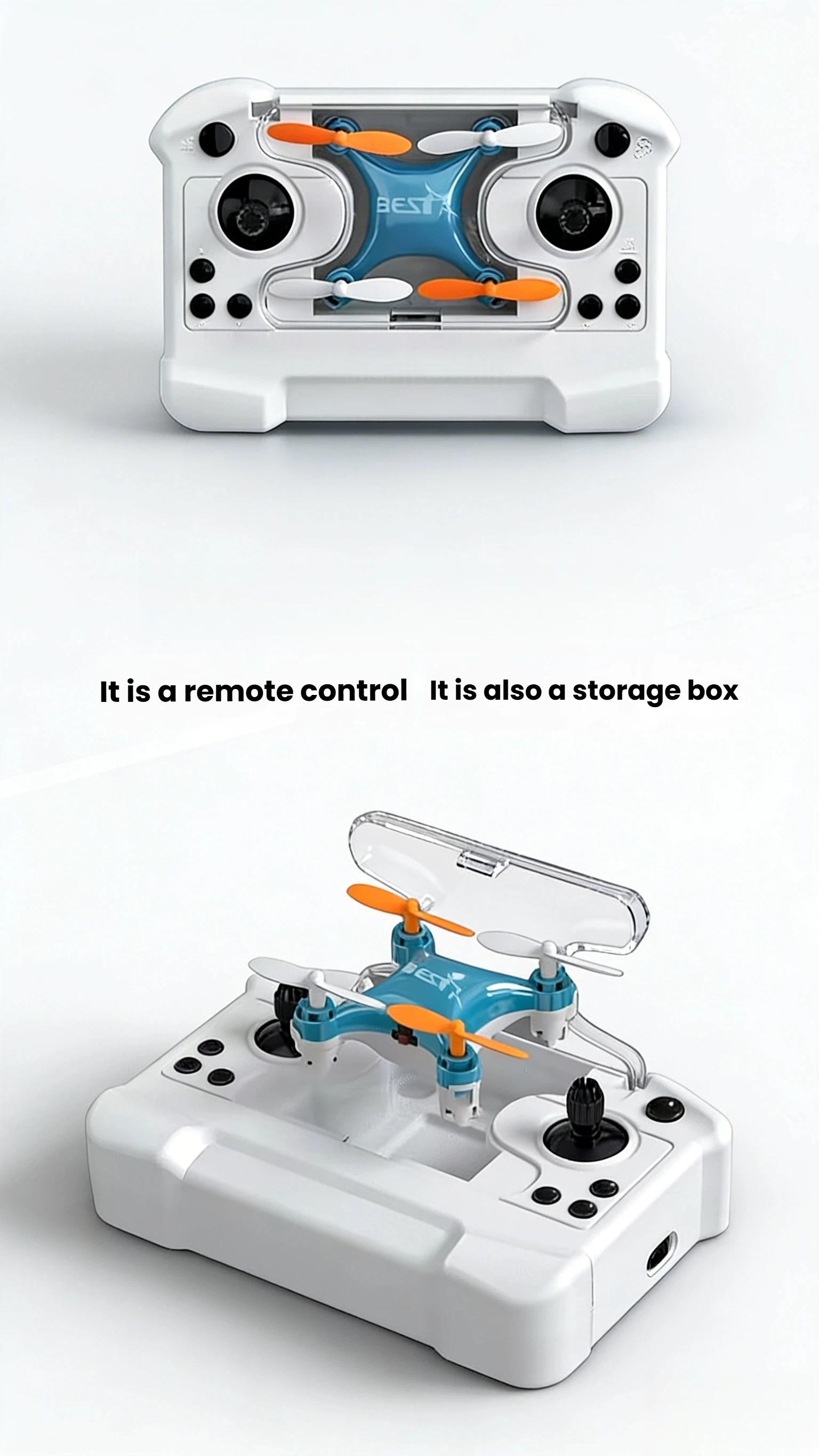 Pocket RC Drone, Small Quadcopter with Altitude Hold, Portable Remote Control Aircraft, Indoor Outdoor Flying Toy, Perfect Gift for young people