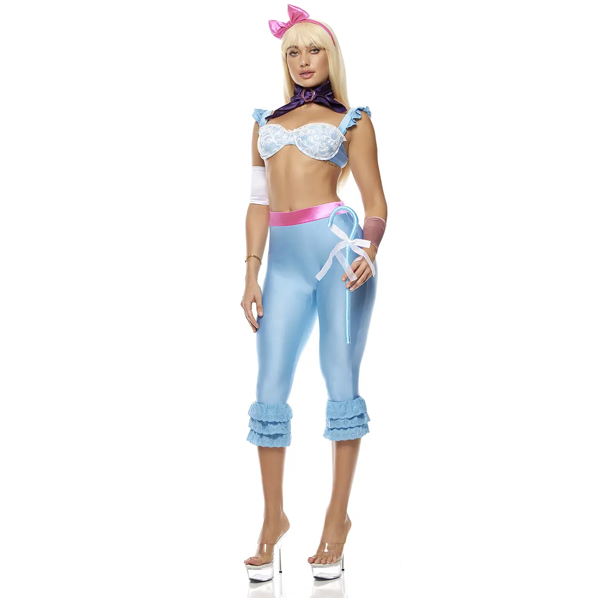 Forplay Women's Halloween Peeping Sheep 7-Piece Women's Doll Costume
