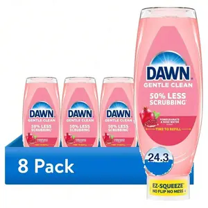 A fragrant and effective dishwashing liquid designed to cut through grease while being gentle on hands