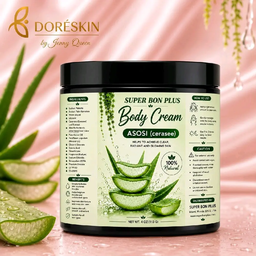 Cerasee-Infused Body Cream with Moringa and Aloe Vera