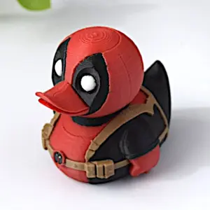 Vibrant 3D Printed Duck Ornament, Ideal Gift for Home Decor & Office Desk, Perfect Party Favors & Holiday Decoration