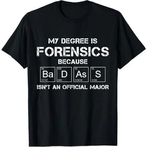 Forensic Science Official Major Tee - Funny Forensics Gifts T-Shirt