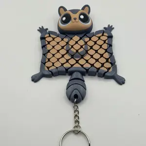 Merle the Squirrel Keychain