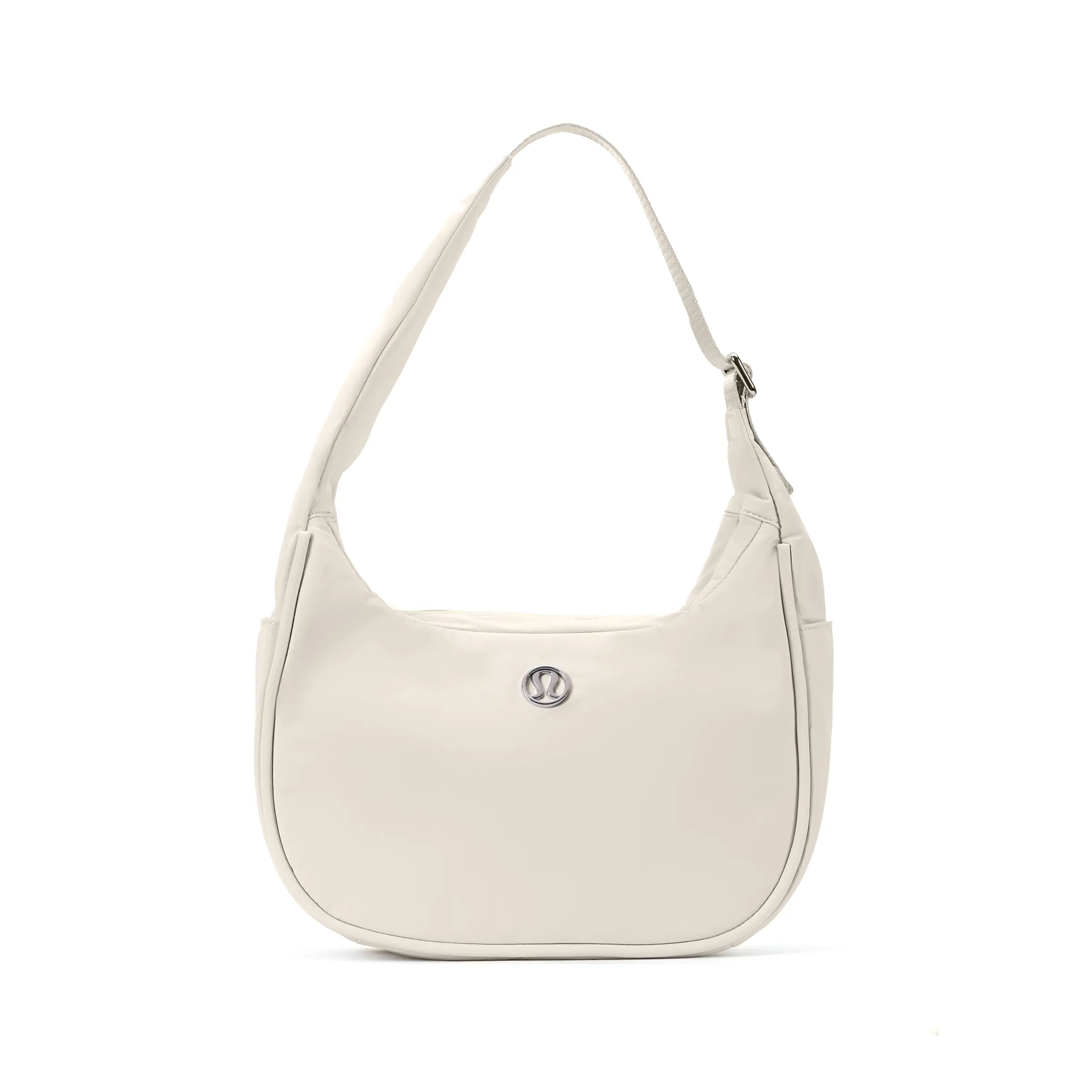 Women's Lululemon Minimalist 4L Crossbody Bag with Shoulder Strap, Metal Logo Detail, Zip Closure, Recycled Nylon-Polyester Fabrics