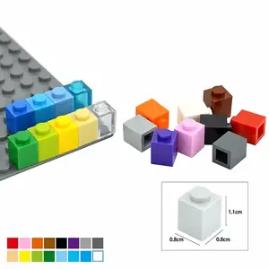 300pcs 1x1 Bricks Parts Brick Compatible 3005 Figures Bricks DIY Assmble Building Blocks Particle Kid Toys Gift