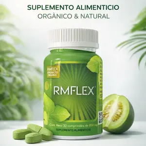 RMFLEX Natural Joint Support Supplement – Organic Herbal Formula Tablets, Anti-Inflammatory Blend for Mobility & Wellness, 30 Tablets 850mg