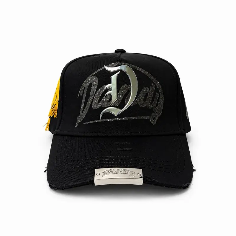 Dandy Hats "No Bad Days" Premium Streetwear Snapback - Black Adjustable Unisex Hat