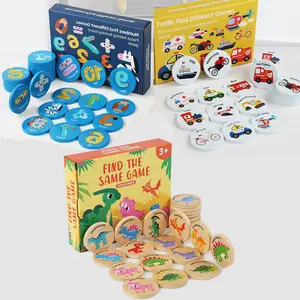 his Season’s Hit Kids’ Early Education Puzzle is a dino-themed matching & spot-the-difference game safe for toddlers’ little hands great for parent-kid bonding time TikTok’s favorite learning toy!