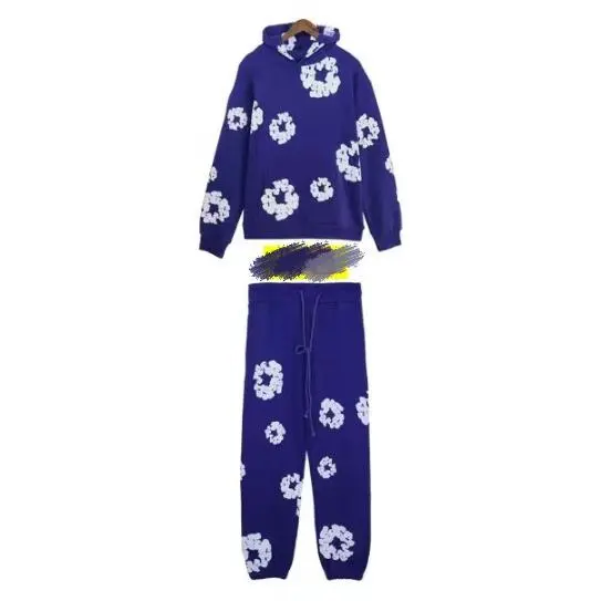 Deep Blue Set (White Wreath)