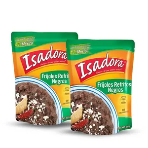 Isadora - Frijoles Negros Refritos  400 g (2 pack) - Black Refried Beans | Authentic Mexican
