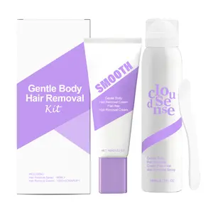 Bikini Pain-Free Hair Removal CreamSuper Categoryfor Sensitive Skin, Hypoallergenic Formula-Gentle &Fast-Acting Depilatory with Citrus Scent, Aloe &Hyaluronic Acid for Soothing Care, Suitable for Men&Women