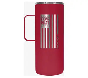 Kerusso 22-oz Dual Wall Mug With Handle - Fear Not Flag