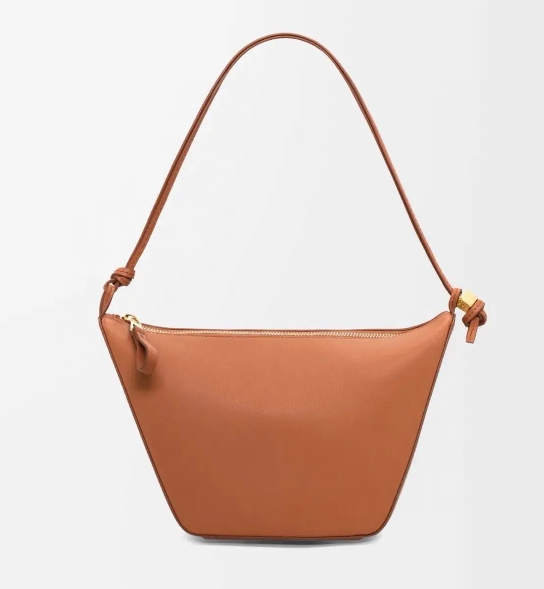 Pre-owned Loewe Mini Hammock Hobo Bag, Caramel Classic Calfskin(2505567)
