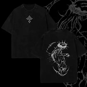 [Saleup to 75%] 2-sides Gildan T-Shirt/ Sweatshirt/ Hoodie, Brandless JJBA Jesus Pump Cover,  Menswear Gift Gym Oversided Tshirt Fabric Top Collar men, Christian Apparelfect Gift