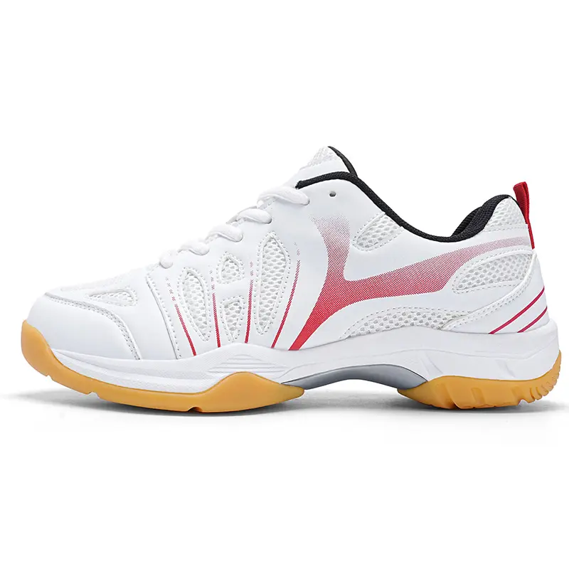 Unisex Tennis & Badminton Training Shoes, Lace Closure, Anti-Slip Rubber Sole, PU Inner, EU 36, Wear-Resistant Competition Sports Footwear, All Seasons