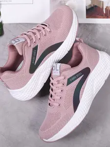 Women's Lightweight Running Shoes Soft Sole Casual Sports Sneakers, Comfortable Athletic Footwear for Daily Wear