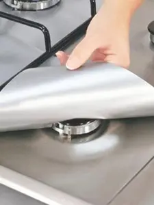 Gas Stove Protective Mat Is Easy to Clean, Oil-Proof and Antifouling Barbecue Mat, Gas Stove Kitchen Accessories Mat NONE