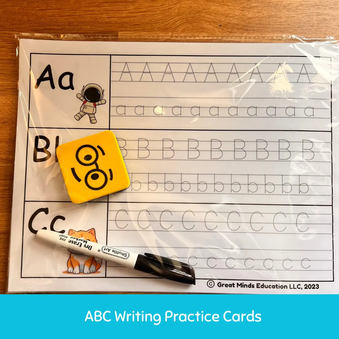 Alphabet Writing Pages – Preschool & Kindergarten Literacy Tool