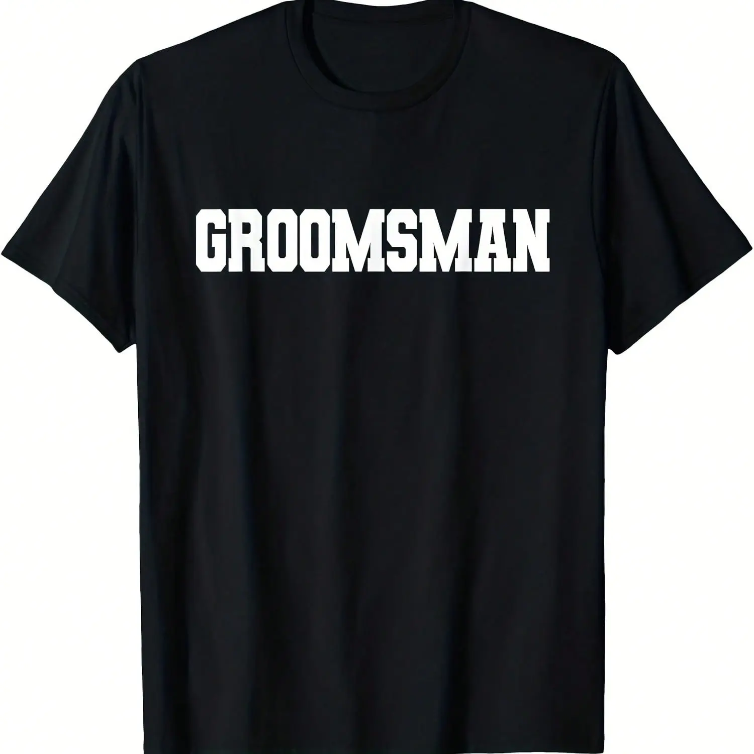 Groomsman, Bachelor Party Wedding Men Funny Matching Group T-Shirt