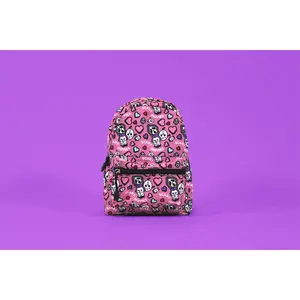 Pink Scary Movies Mini Backpack