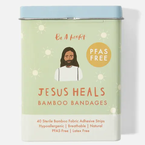 Jesus Heals Bandages® – Bamboo & PFAS Free