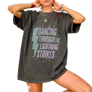 Opalite Showgirl Shirt, Dancing Through The Lightning Strikes, TS Inspired Graphic Tee, Now The Sky Is Opalite