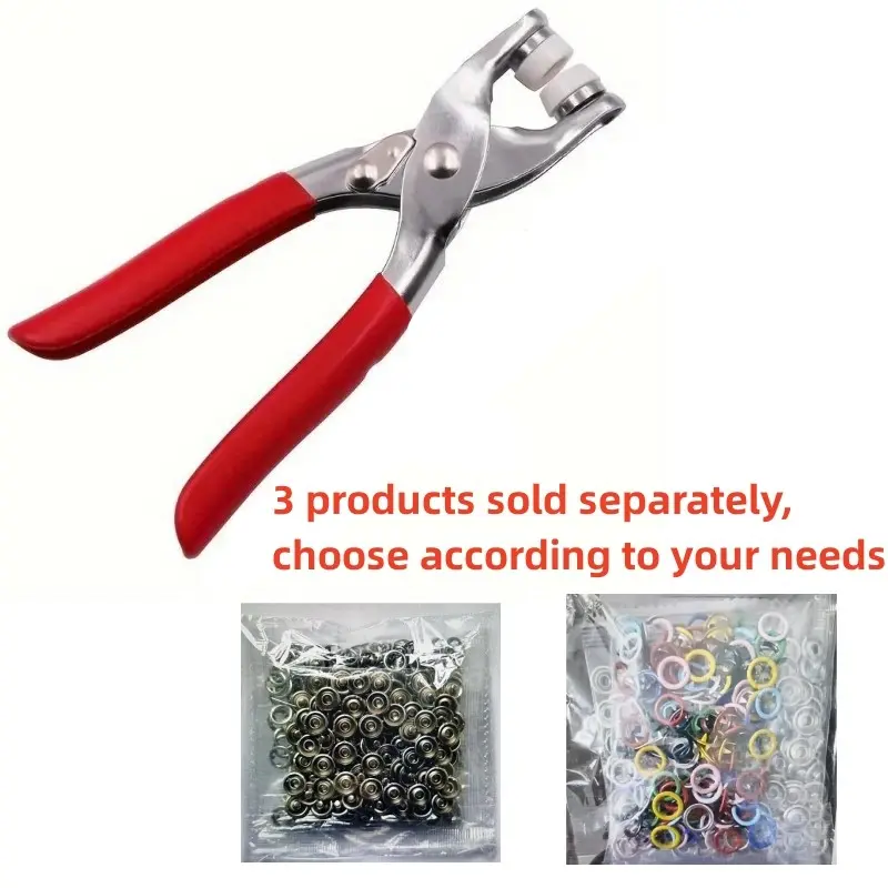 Multicolor Metal Eyelets & Grommets Set, Durable Eyelid Hole Punch Tool for Crafting Bags Belts Caps, Ideal for DIY Projects