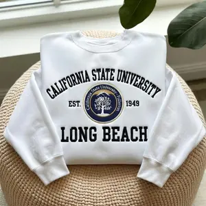 Personalized University and College Name and Logo Embroidered Sweatshirt, University Sweatshirt, Graduation Gifts, Custom College Sweatshirt