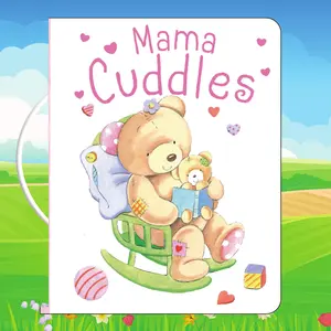 Playful Cuddles Handle Board Book for Toddlers - Durable Rhyming Picture Book, Baby Shower Gift, Learning for Toddlers