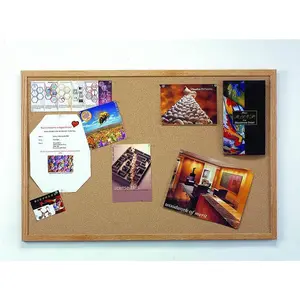 Hardwood Frame Cork Board (24"x36")