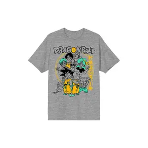 PacSun Men's Dragon Ball Origins Anime T-Shirt - Multicolor