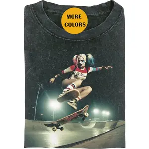 Harleyy Quinnn T-shirt, Cotton Unisex T-Shirt, Crew Neck, Gift for Men, Menswear Top, Trending Underwear Tshirt