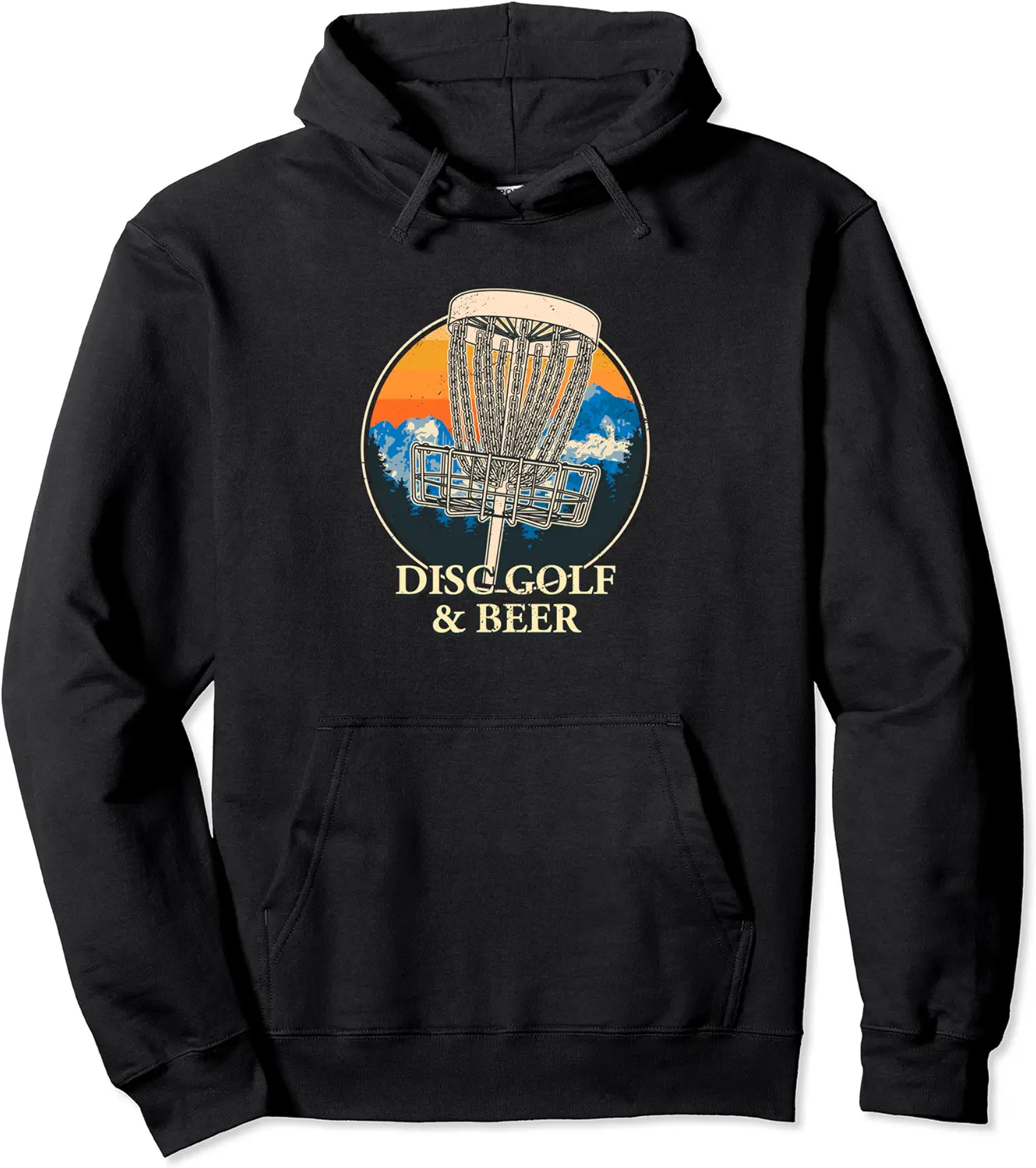 Disc Golf & Beer Drinking Outdoor Game Alcoholic Field Game Pullover Hoodie - Matthewmatt Shop 26B09ZJ3GZK1