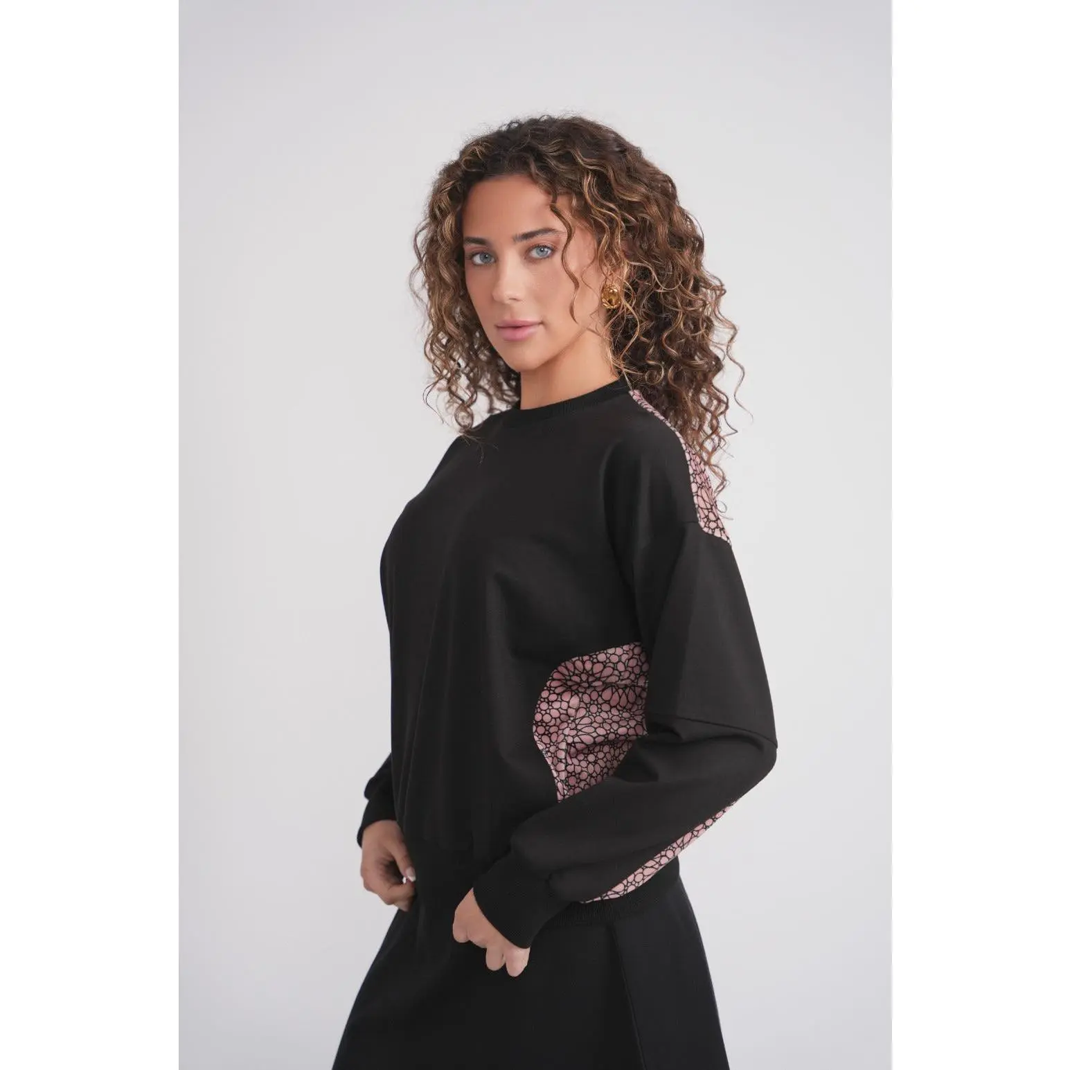 Velour Back Animal Print