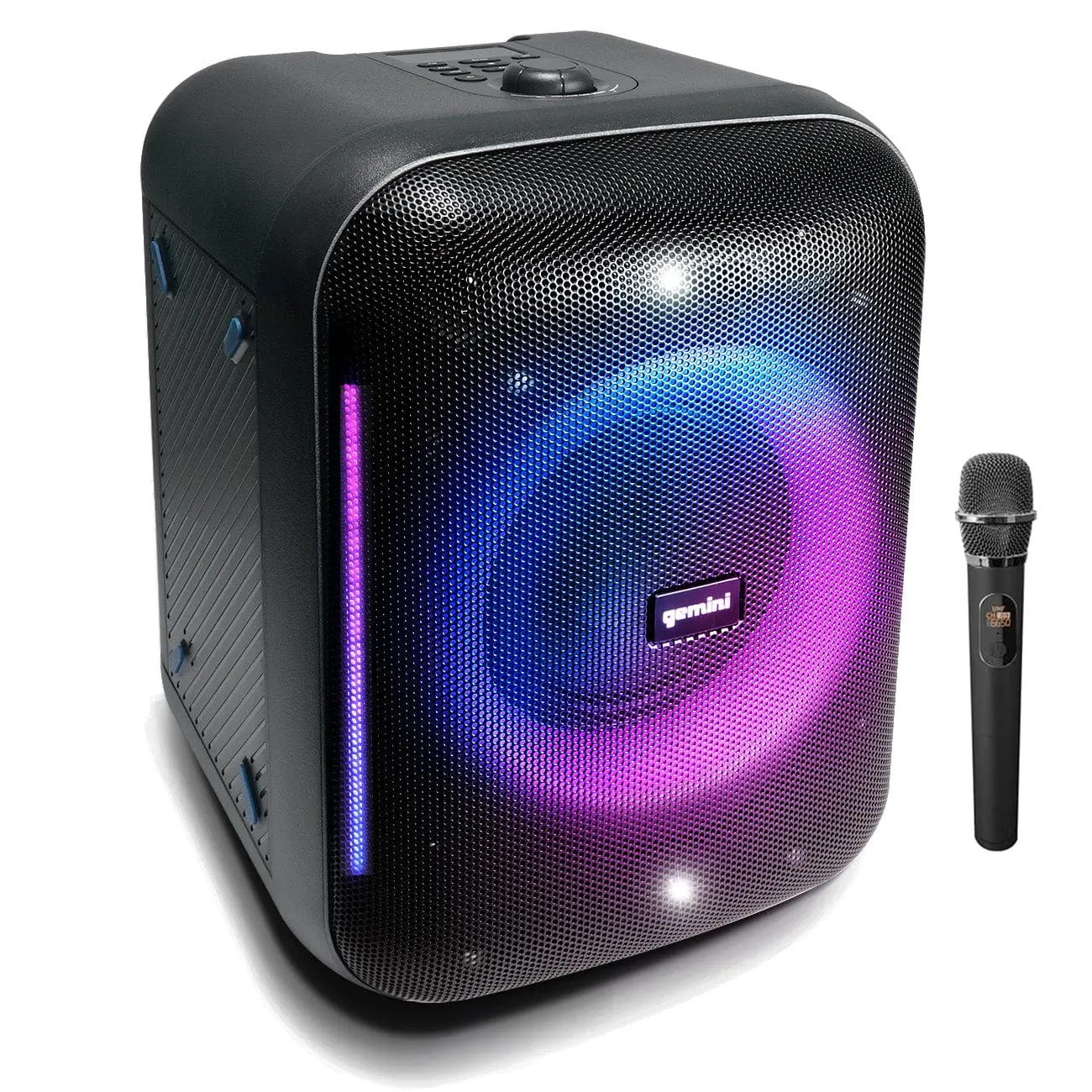 GRV-650L UltraRave | 320W Portable Bluetooth Speaker with Dynamic LED Lighting & Wireless Microphone | USB, Aux, TWS Stereo Pairing | Ideal for Home, Parties, Karaoke