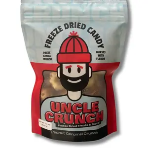 Freeze-dried Peanut Caramel Crunch Snack Chocolate Sweet Bites