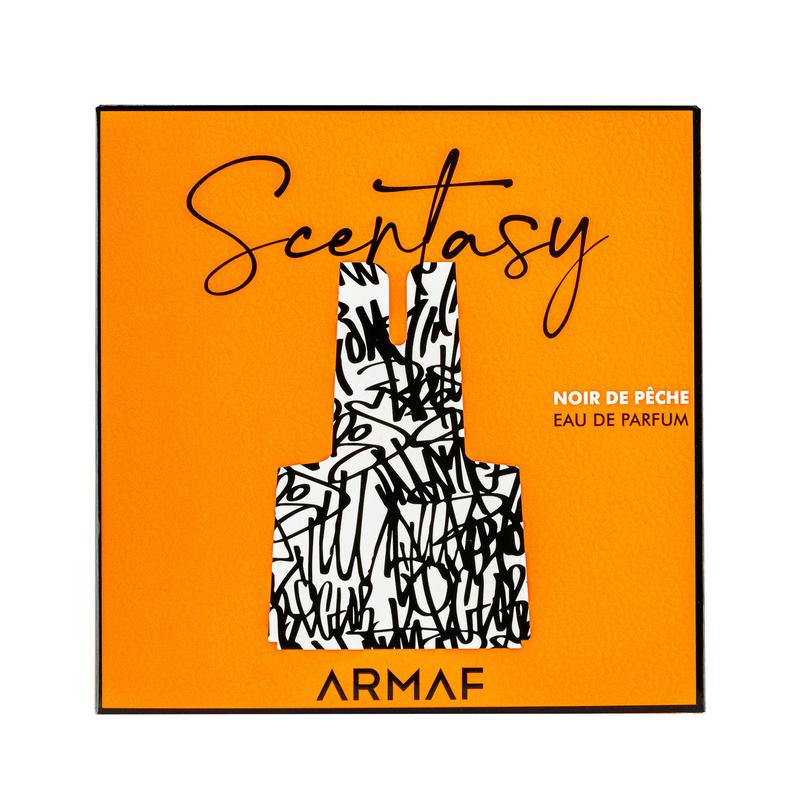 Armaf Scentasy Noir de Peche Tangetine Edition For Unisex Eau de Parfum Spray, 3.4 Ounce
