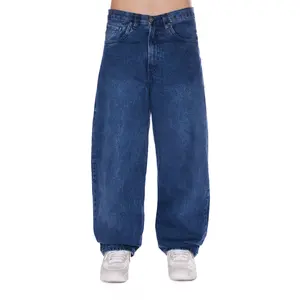 Medium Blue Baggy Jeans