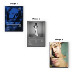 [Sale Up To 40%] [Unframe] Jorja Smith Album Posters, R&B Soul Wall Art, Moody Bedroom Music Aesthetic Decor, Modern Album Cover Artwork, Gift for Fans