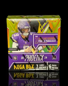 2024 Panini NFL Phoenix Mega Box (6 Packs per Box, 7 Cards per Pack)