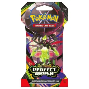 Pokemon TCG Perfect Order Sleeved Booster Pack contains 10 cards
