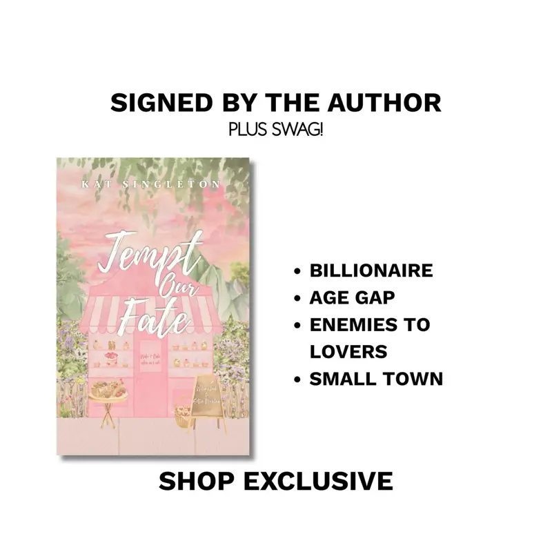 Tempt Our Fate Paperback - Shop Exclusive