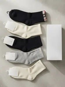 Women's wears  Cute Unisex Ankle Socks, 5-Pair Set
