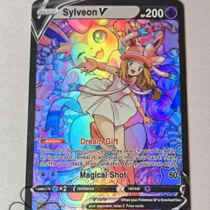 Sylveon Custom-made Holo Fan art card