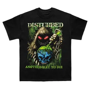 Disturbed Hardcore Metal Fan Style T Shirt